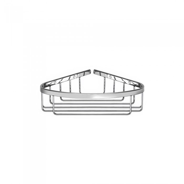 Γωνιακή Θήκη W27xD21xH7cm Chrome Sanco Shower Baskets 00008-A03