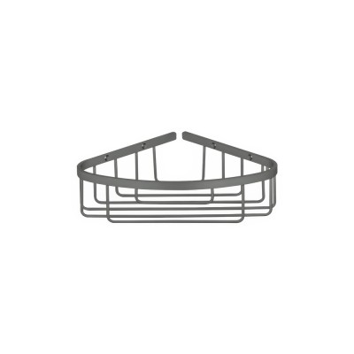 Γωνιακή Θήκη W27xD21xH7cm Anthracite Grained Sanco Shower Baskets 00008-M118