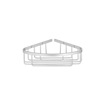 Γωνιακή Θήκη W27xD21xH7cm PVD Nickel Steel Sanco Shower Baskets 00008-PVD-11BR