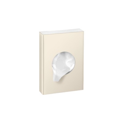 Θήκη για σακουλάκια υγιεινής (AISI 304) W9xD2.5xH13cm Beige Mat Sanco Tissue Dispensers 00098-M102