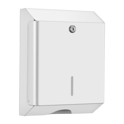 Θήκη για χειροπετσέτες (AISI 304) W25xD12.5xH33cm White Mat Sanco Tissue Dispensers 00099-M101