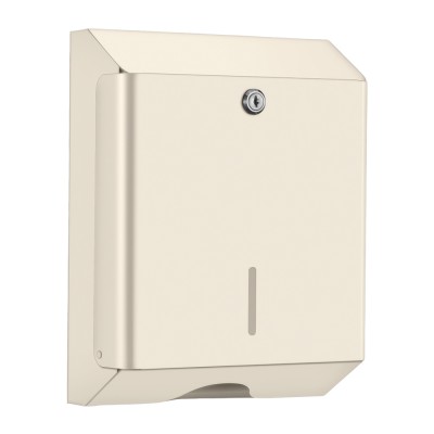 Θήκη για χειροπετσέτες (AISI 304) W25xD12.5xH33cm Beige Mat Sanco Tissue Dispensers 00099-M102