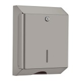 Θήκη για χειροπετσέτες (AISI 304) W25xD12.5xH33cm Cement Gray Mat Sanco Tissue Dispensers 00099-M104