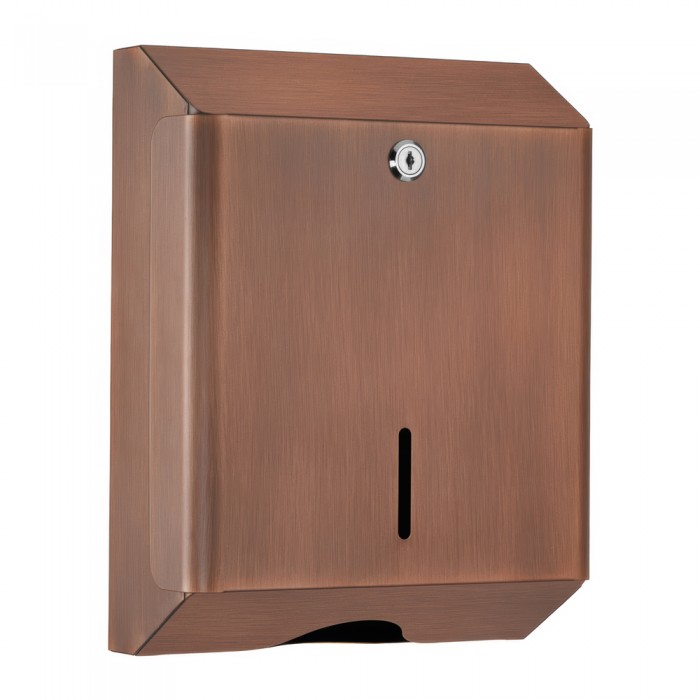 Θήκη για χειροπετσέτες (AISI 304) W25xD12.5xH33cm Rame Mat Sanco Tissue Dispensers 00099-M26