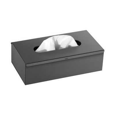 Χαρτομαντηλοθήκη Τοίχου (AISI 304) W25xD13xH7.5cm Graphite Dark Sanco Tissue Dispensers 00102-122