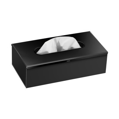 Χαρτομαντηλοθήκη Τοίχου (AISI 304) W25xD13xH7.5cm Black Mat Sanco Tissue Dispensers 00102-M116