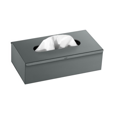 Χαρτομαντηλοθήκη Τοίχου (AISI 304) W25xD13xH7.5cm Anthracite Grained Sanco Tissue Dispensers 00102-M118