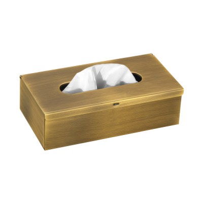 Χαρτομαντηλοθήκη Τοίχου (AISI 304) W25xD13xH7.5cm Bronze Mat Sanco Tissue Dispensers 00102-M25