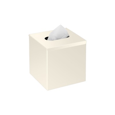 Χαρτομαντηλοθήκη κύβος Τοίχου (AISI 304) W13xD13xH13cm Beige Mat Sanco Tissue Dispensers 00106-M102