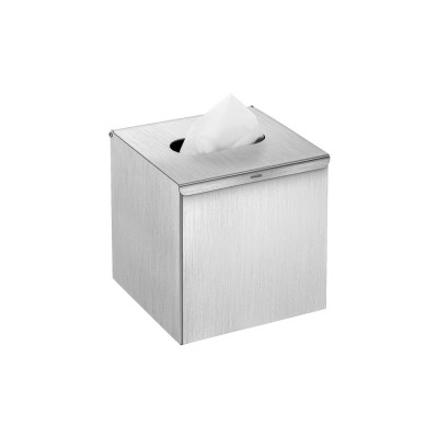 Χαρτομαντηλοθήκη κύβος Τοίχου (AISI 304) W13xD13xH13cm PVD Nickel Steel Sanco Tissue Dispensers 00106-PVD-11BR
