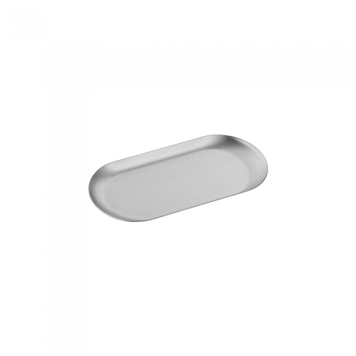 Δίσκος Πολλαπλών Χρήσεων (AISI 304) W17.5xD8.5xH1cm Mat Inox Sanco Hotel Amenities 00121-M90