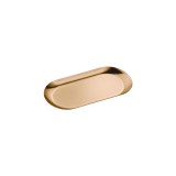 Δίσκος Πολλαπλών Χρήσεων (AISI 304) W17.5xD8.5xH1cm PVD Warm Bronze Polished Sanco Hotel Amenities 00121-PVD-01PL