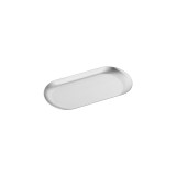Δίσκος Πολλαπλών Χρήσεων (AISI 304) W17.5xD8.5xH1cm PVD Nickel Steel Sanco Hotel Amenities 00121-PVD-11BR