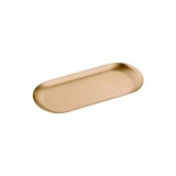Δίσκος Πολλαπλών Χρήσεων (AISI 304) W22.5xD9xH1cm PVD Warm Bronze Brushed Sanco Hotel Amenities 00122-PVD-01BR
