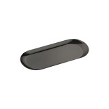 Δίσκος Πολλαπλών Χρήσεων (AISI 304) W22.5xD9xH1cm PVD Gun Metal Polished Sanco Hotel Amenities 00122-PVD-05PL