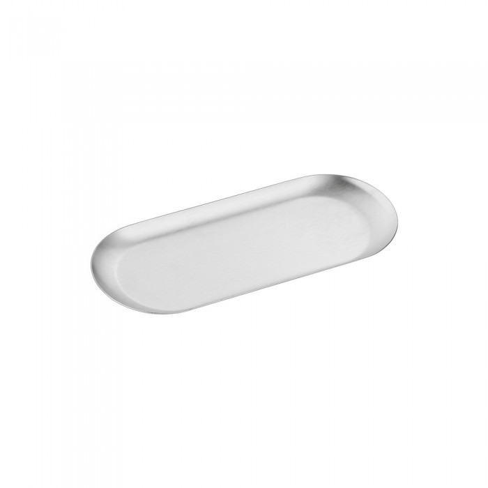 Δίσκος Πολλαπλών Χρήσεων (AISI 304) W22.5xD9xH1cm PVD Nickel Steel Sanco Hotel Amenities 00122-PVD-11BR