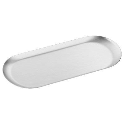 Δίσκος Πολλαπλών Χρήσεων (AISI 304) W30xD12xH1cm PVD Nickel Steel Sanco Hotel Amenities 00123-PVD-11BR