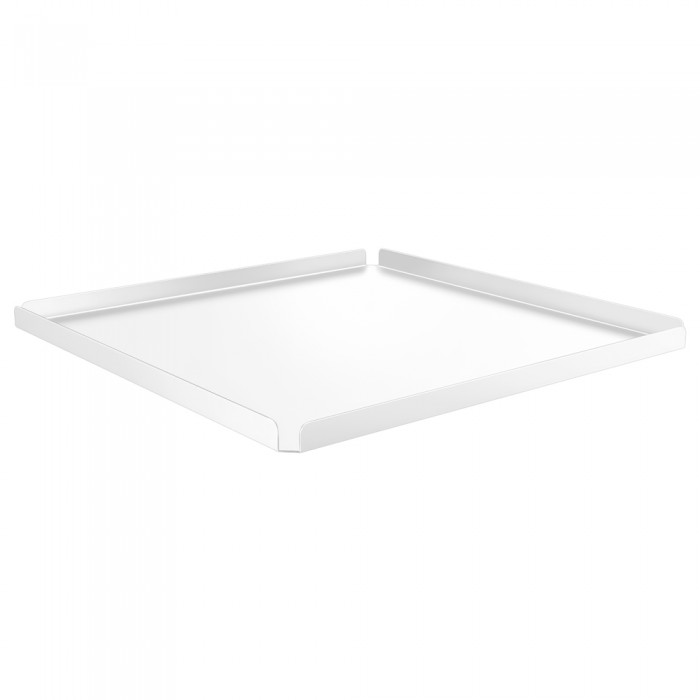 Δίσκος Σερβιρίσματος (AISI 304) W30xD30xH1.5cm White Mat Sanco Hotel Amenities 00134-M101