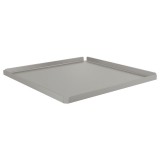 Δίσκος Σερβιρίσματος (AISI 304) W30xD30xH1.5cm Cement Gray Mat Sanco Hotel Amenities 00134-M104
