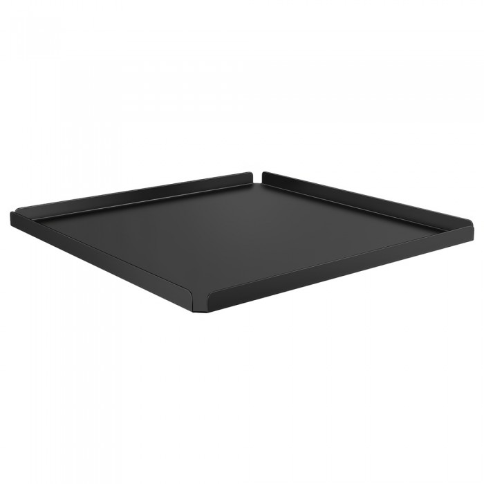 Δίσκος Σερβιρίσματος (AISI 304) W30xD30xH1.5cm Black Mat Sanco Hotel Amenities 00134-M116