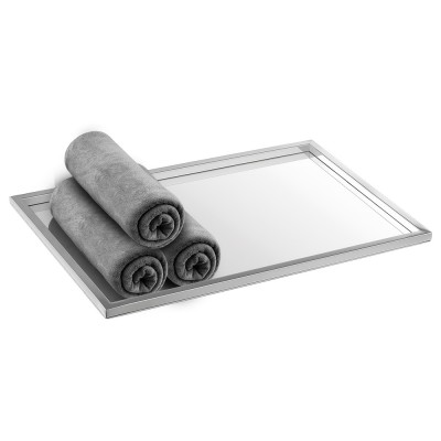 Δίσκος για Πετσέτες W30xD20xH1cm Chrome Sanco Hotel Amenities 00136-A03