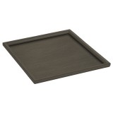 Δίσκος Σερβιρίσματος W30xD30xH1cm Dark Bronze Mat Sanco Hotel Amenities 00137-DM25