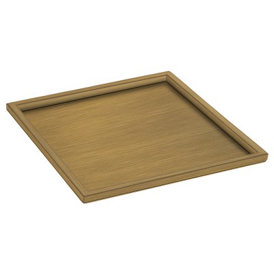 Δίσκος Σερβιρίσματος W30xD30xH1cm Bronze Mat Sanco Hotel Amenities 00137-M25