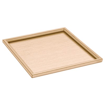 Δίσκος Σερβιρίσματος W30xD30xH1cm PVD Warm Bronze Brushed Sanco Hotel Amenities 00137-PVD-01BR