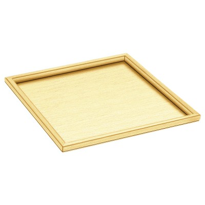 Δίσκος Σερβιρίσματος W30xD30xH1cm PVD Golden Brass Brushed Sanco Hotel Amenities 00137-PVD-02BR
