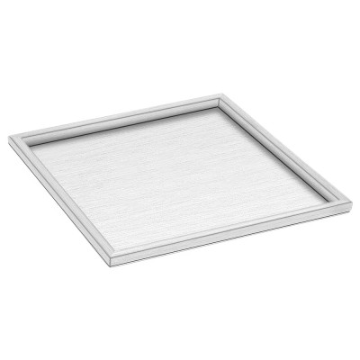 Δίσκος Σερβιρίσματος W30xD30xH1cm PVD Nickel Steel Sanco Hotel Amenities 00137-PVD-11BR
