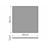 Δίσκος Σερβιρίσματος W30xD30xH1cm Chrome Sanco Hotel Amenities 00137-A03