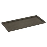 Δίσκος Πολλαπλών Χρήσεων W30xD13xH1cm Dark Bronze Mat Sanco Hotel Amenities 00143-DM25