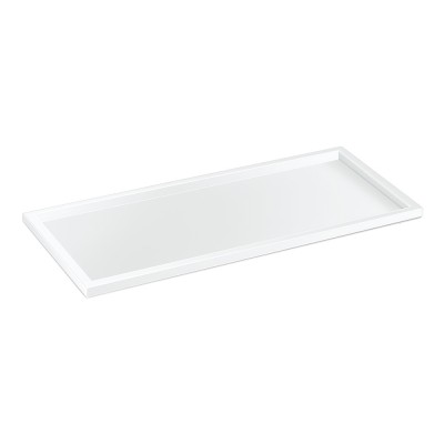 Δίσκος Πολλαπλών Χρήσεων W30xD13xH1cm White Mat Sanco Hotel Amenities 00143-M101