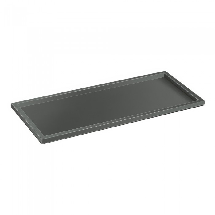 Δίσκος Πολλαπλών Χρήσεων W30xD13xH1cm Anthracite Grained Sanco Hotel Amenities 00143-M118