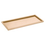 Δίσκος Πολλαπλών Χρήσεων W30xD13xH1cm PVD Warm Bronze Brushed Sanco Hotel Amenities 00143-PVD-01BR