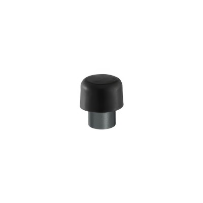 Επιδαπέδιο Στοπ πόρτας D3xH3.5cm Anthracite Grained Sanco Bath Robe Hook & Door Stop 00252-M118