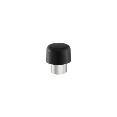 Επιδαπέδιο Στοπ πόρτας D3xH3.5cm PVD Nickel Steel Sanco Bath Robe Hook & Door Stop 00252-PVD-11BR