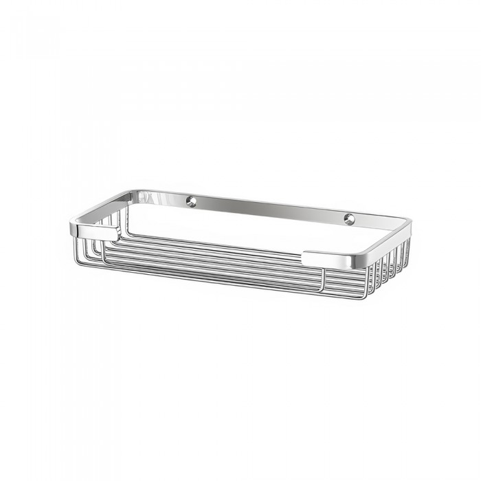 Σπογγοθήκη Ορθογώνια W22xD10.5xH3.5cm Chrome Sanco Shower Baskets 00303-A03