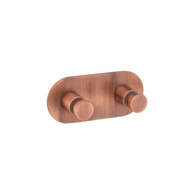 Άγκιστρο Διπλό Μπάνιου W11xD5xH5cm Rame Mat Sanco Ergon 00646-M26