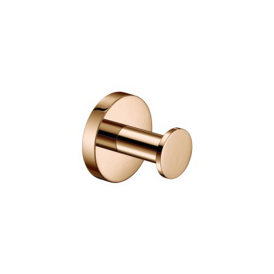 Άγκιστρο Μονό Μπάνιου W5.5xD5xH5.5cm PVD Warm Bronze Polished Sanco Gaea 00650-PVD-01PL