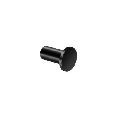 Άγκιστρο Μονό Ø3xD4cm Black Mat Sanco Bath Robe Hook & Door Stop 00671-M116