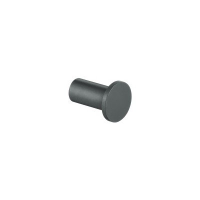Άγκιστρο Μονό Ø3xD4cm Anthracite Grained Sanco Bath Robe Hook & Door Stop 00671-M118