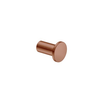 Άγκιστρο Μονό Ø3xD4cm PVD Red Copper Brushed Sanco Bath Robe Hook & Door Stop 00671-PVD-10BR