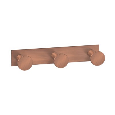 Άγκιστρο Τριπλό Μπάνιου W13xD3.5xH3.5cm Rame Mat Sanco Bath Robe Hook & Door Stop 00683-M26