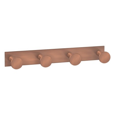Άγκιστρο Τετραπλό Μπάνιου W18xD3.5xH3.5cm Rame Mat Sanco Bath Robe Hook & Door Stop 00684-M26
