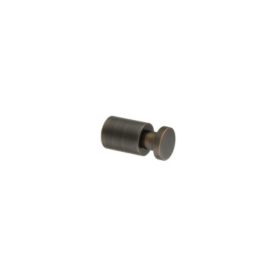 Άγκιστρο Μονό Μπάνιου Ø2xD4.5cm Dark Bronze Mat Sanco Ergon 00690-DM25
