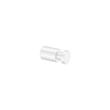 Άγκιστρο Μονό Μπάνιου Ø2xD4.5cm White Mat Sanco Ergon 00690-M101