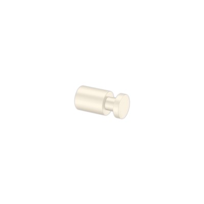 Άγκιστρο Μονό Μπάνιου Ø2xD4.5cm Beige Mat Sanco Ergon 00690-M102