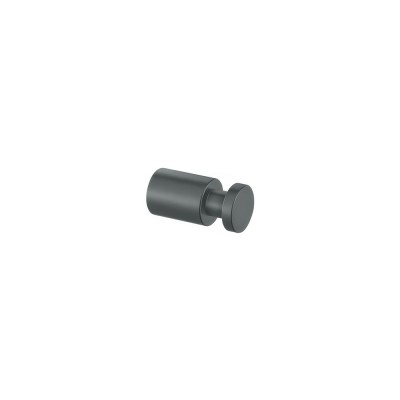 Άγκιστρο Μονό Μπάνιου Ø2xD4.5cm Anthracite Grained Sanco Ergon 00690-M118