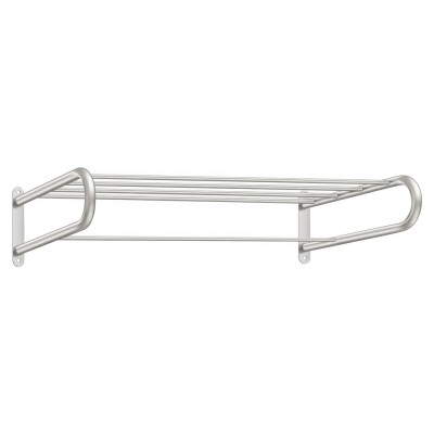 Ραφιέρα Πετσετών W60xD27xH11cm PVD Nickel Steel Sanco Towel racks 00903-PVD-11BR